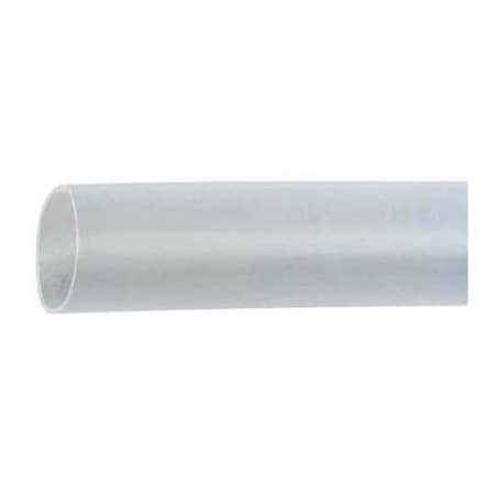 Heat Shrink Tube, Thin Wall, 2:1 I.D. Shrink Ratio, 3/16 in I.D. Before Shrinking, Clear, 100 ft